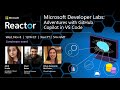 Microsoft Developer Labs: Adventures with GitHub Copilot in VS Code