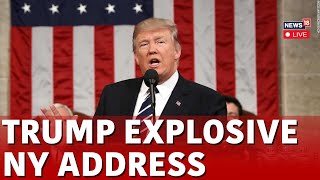Donald Trump News | Trump's Presidential Speech In New York Live | US Presidential Elections | N18L