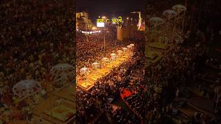 varanasi ganga aarti | ganga aarti banaras | kashi vishwanath| dashashwamedh ghat #shorts  #viral