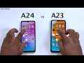 SAMSUNG A24 vs A23 - Speed Test