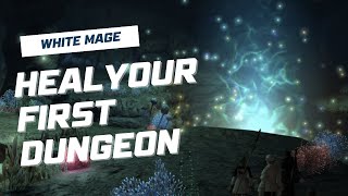 Final Fantasy 14 [FFXIV] WHM/CNJ beginners guide high level healer tries 1st dungeon