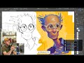 Character Design Exploration, painting, drawing, sculpting