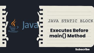 Java Static Block Explained | Executes Before main() Method