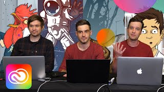Live Character Animation with Isaac Holk & Dusty Gridley (Ch) - 2 of 3 | Adobe Creative Cloud