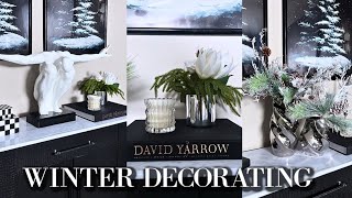 NEW HOME DECOR|TARGET|HOUSE TO HOME|WINTER DECORATING