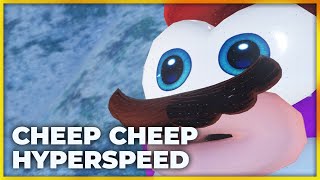 Cheep Cheep Can Climb Mountains? | The Cheep Cheep Hyperspeed Glitch in Super Mario Odyssey