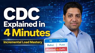 CDC (Change Data Capture ) Explained in Hindi | Incremental Load in Data Engineering