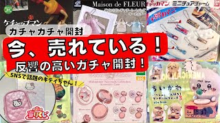 2月#1【ガチャガチャ】今、売れている！人気の高いガチャ開封！みんな大好きカプセルトイ！フラワーノーズ/ちいかわ/サンリオ/ハローキティ