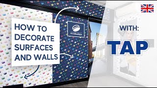 The smartest alternative to wallpaper | TAP self-adhesive textile