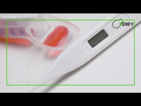 How can you tell if you have a fever orally?