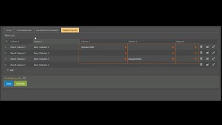 WEBCON BPS: Theme depending table grid