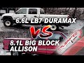 GM 8.1L Allison Equipped Vs. LB7 6.6L Duramax.... FIGHT
