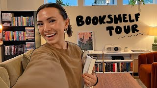bookshelf tour & organizing my books in the new house!