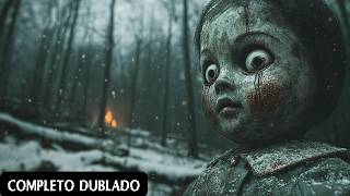 Eles ficaram presos na armadilha da floresta nevada | Filme de terror suspense completo dublado HD