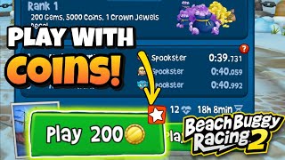 Play Tournament Using Coins!!! - 🏁Scuttle Skip🥇- Beach Buggy Racing 2 || #bbr2