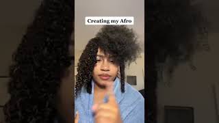 How I Create my Afro