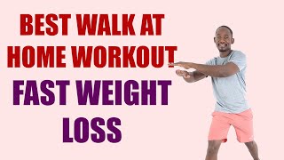 BEST 20 Minute Walk at Home Workout for Quick Weight Loss