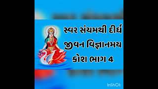 સ્વર સંયમથી દીર્ઘ જીવન વિજ્ઞાનમય કોશ ભાગ 4