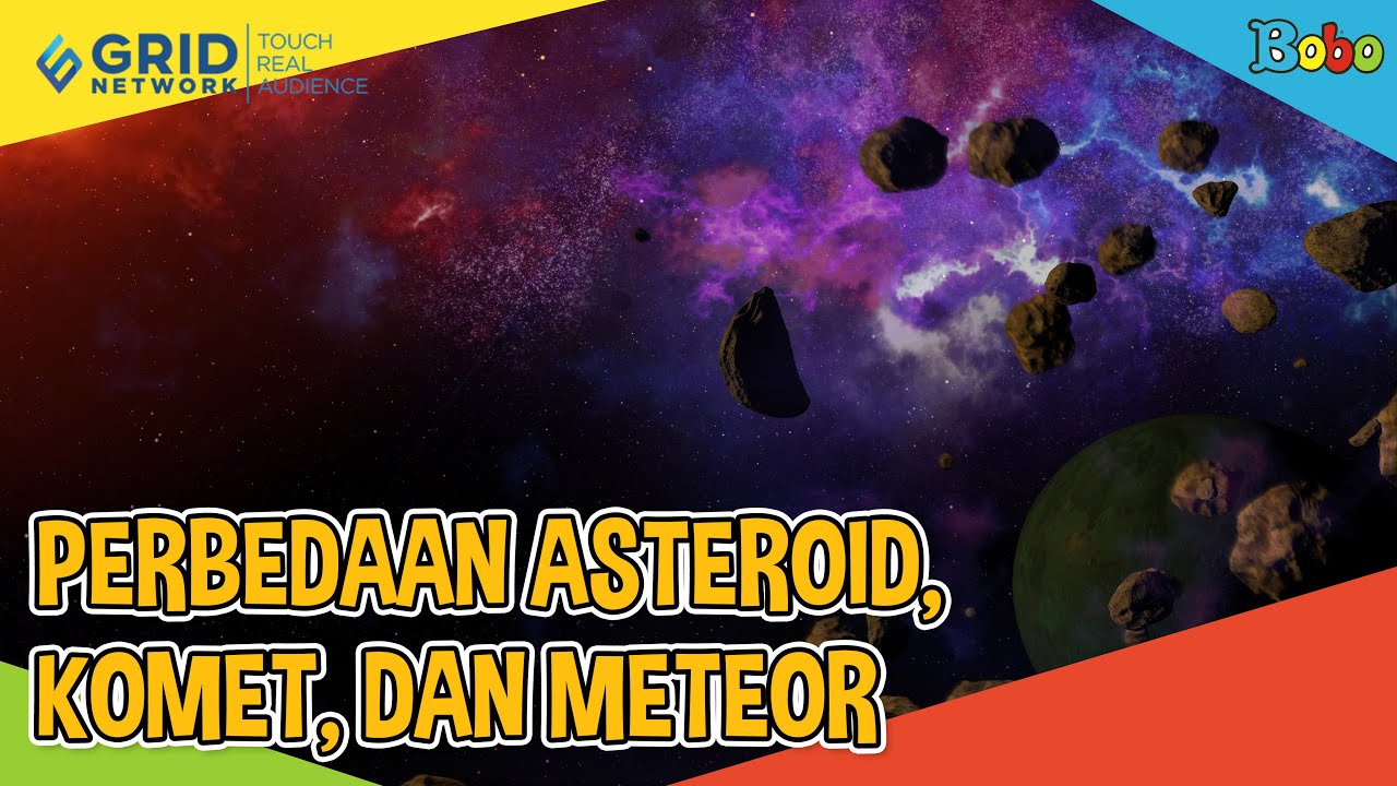 Perbedaan Asteroid, Komet, Dan Meteor - Fakta Menarik - YouTube