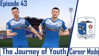 FIFA 21 CAREER MODE | THE JOURNEY OF YOUTH | BARROW AFC | EPISODE 43 | THREE HUGE GAMES!!!