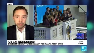 US in recession: Economic downturn began in February, experts say