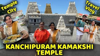 SILK SAREE SHOPPING | Kanchipuram Travel Vlog - Chennai to Kanchipuram |  BMK Sarees   #kanchipuram