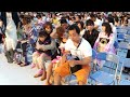 第３回真駒内花火大会2013開演30分前の様子