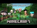 BTS Stickman | BTS Gets Stuck inside Minecraft!