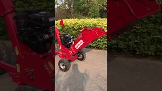 Wood chipper with 14hp Kohler engine gasoline.