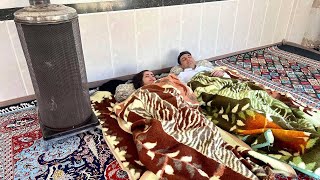 A Typical Day of a Couple in a Remote Village in Kurdistan | Daily Routines in Village