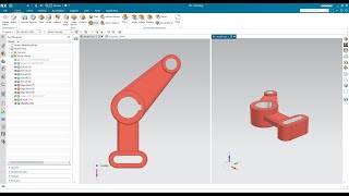 Siemens NX Solid Modeling Example - New Tutorial