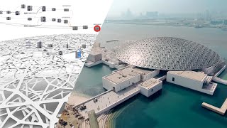 Louvre Museum Abu Dhabi dome design