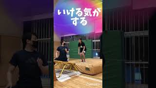 【バク転練習】1人でバク転が初めてできた瞬間！