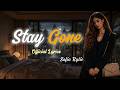Sofia Rylie I Stay Gone I Touching Sad Song [ Official Lyrics ]