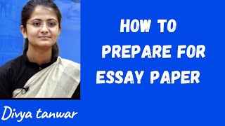 How to prepare for ESSAY paper | Divya tanwar rank (438) | #heavenlbsnaa