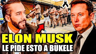 ¡BOMBAZO! ELON MUSK LE PIDE ESTO A BUKELE😱 NO CREERÁS LO QUE SUCEDIÓ