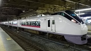 JR東日本E657系　特急ひたち24号品川行き　上野駅発車