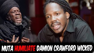 Mutabaruka Get Attack by Damion Crawford Wicked! Big Rass WAR on Cutting Edge