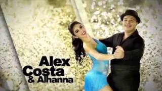 Alex Costa y Alhana ensayos Dancing