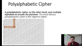 MonoAlphabetic, Polyalphabetic