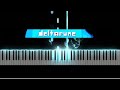 Deltarune Dialtone EASY Synthesia Midi Piano Tutorial & Download