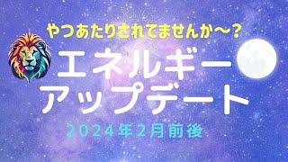 【2024年2月 エネルギーアップデート】ライオンズゲートやら満月やらソーラーストームやら、重い！影響されている人に影響されてしまう！やつあたりされてませんか？#エネルギー #スピリチュアル