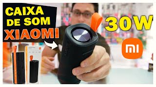 Nova Caixa de Som Bluetooth XIAOMI 30W - Unboxing e Primeiras Impressões