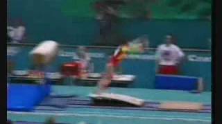 Mo Huilan 1996 Olympics Optionals Vault