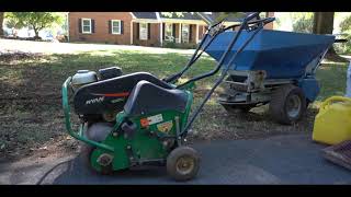 Aerating in Rock Hill