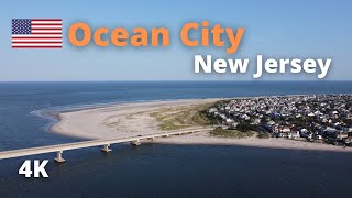 Ocean City Summer | Best of USA, NJ | 4K Drone - DJI | Jersey Shore & Beach Boardwalk Atlantic City