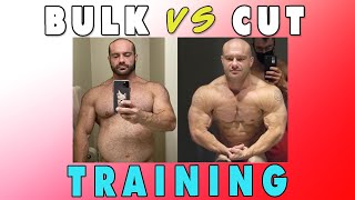 Training on a Bulk vs a Cut