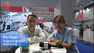 Interview of Starlinger in Chinaplas 2021----alex@polynk.com