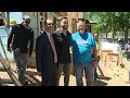 Brewers help build homes for Habitat for Humanity