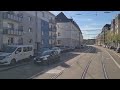 ohne fahrgäste durch karlsruhe 4k führerstandsmitfahrt